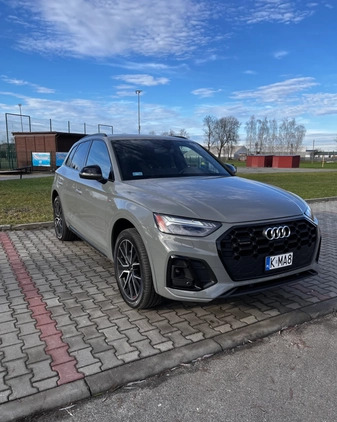 Audi Q5 cena 190000 przebieg: 26000, rok produkcji 2021 z Zator małe 67